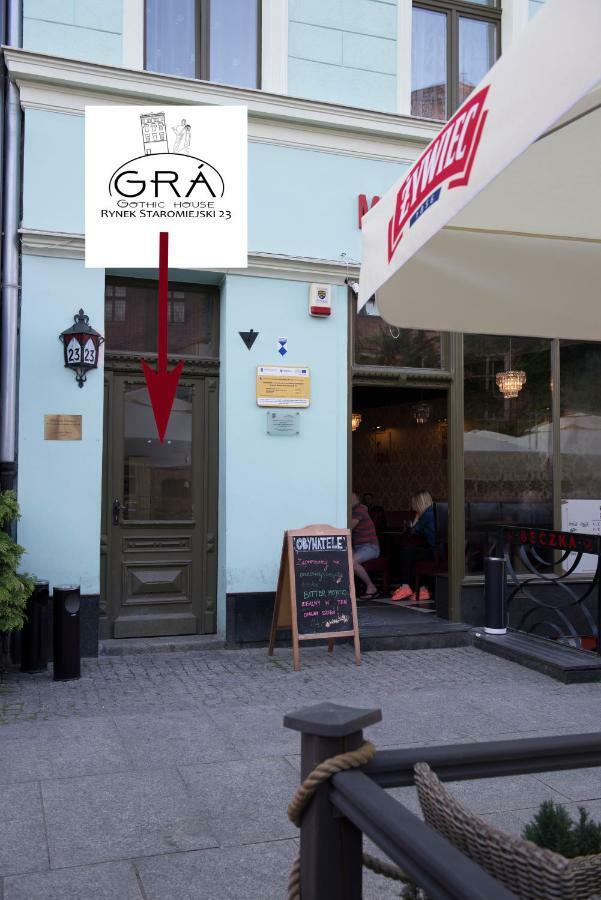 Apartament Gra - Gothic House Stary Toruń 외부 사진